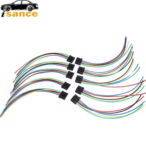 1X/2X/10X Rear Tail Light Electrical Wiring Connector 1606248780 For Citroen Peugeot Fiat Dacia C2 C