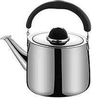 Stovetop Heat Water Kettle Whistle Kettle Stainless Steel Teakettle Teapot For Induction Cooker Gas Stove Portable Bakelite Handle Kettle Teapots for Tea (Color : A, Size : 5L)