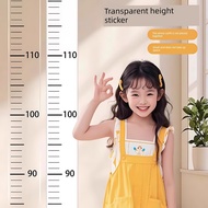 Height Sticker Height Measurement Wall Sticker Transparent Children Baby Height Sticker Removable Do