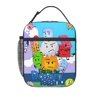 Bfdi Kids lunch bag Portable School grid Lunch Box Student with Keep Warm and Cold