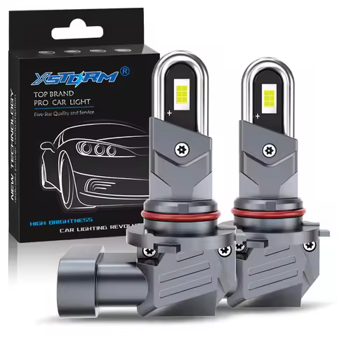 XSTORM H11 H8 LED Headlights Canbus HB3 9005 HB4 9006 Light Bulbs 80W 6000K White Copper Tubes Car L