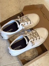 Sperry Top-Sider 白色帆布鞋