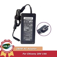 Genuine Chicony A18-280P1A 20V 14A 280W Power Supply AC Adapter for MSI GP76 GE66 GE76 GP66 Leopard 