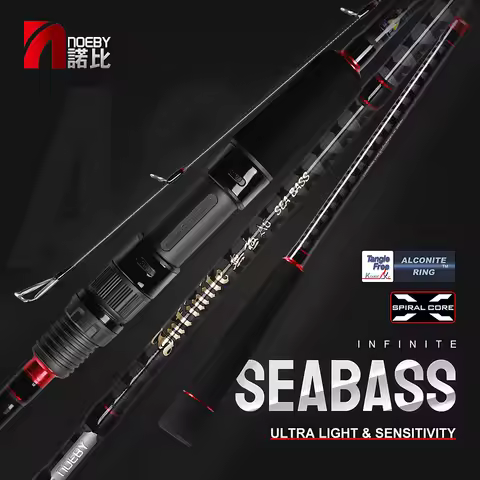 Noeby-Shore Jigging Fishing Rod, Spinning Rod, Carbon Cloth, Lure 7-70g, Fuji Guide Reel Seat, 2.49m