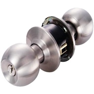 🔥The Best!! ลูกบิดทั่วไป ISON 8014SS หัวกลม สีสเตนเลส ลูกบิดประตู ลูกบิด ลูกบิดสแตนเลส ENTRANCE KNOB LOCKSET ISON 8014SS