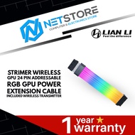 LIAN LI STRIMER WIRELESS 24 PIN ADDRESSABLE RGB POWER EXTENSION CABLE INCLUDED WIRELESS TRANSMITTER 