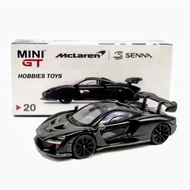 Mini GT 20 Mclaren Senna Onyx Black Mini GT Mclaren F1 Car Model