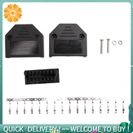 OBD2 OBD II 16 pin connector socket Diagnostic Tool Adapter OBD connector + Enclosures + Terminal + 