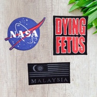 Patches Nasa Dying Fetus & Malaysia
