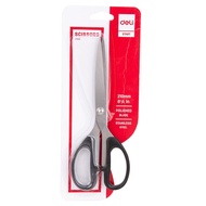 Deli PP Scissors, stainless steel 170mm symmetrical handle, pointed tip E0603