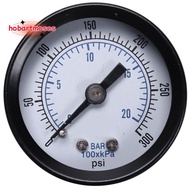 -40 1/8 Inch Mini Pressure Gauge For Fuel Air Oil Liquid Water 0-20Bar / 0-300 Psi Pressure Tester M