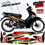 Decal Sticker Striping Variasi Revo Absolute 110 2010-2013 / Revo 110 / Revo Abs / Absolute Revo 110