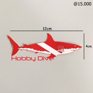 Shark Dive Flag Accessories Sticker Diving Sticker HD-030
