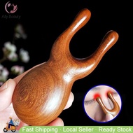 Sandalwood Scalp Massage Scalp Hair Comb Meridian Massage Comb Scalp Scraping Dredging Wood Comb Ant