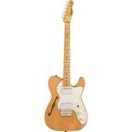 亞洲樂器 Fender Squier 0374070521 SQ CV 70S TELE THINLINE MN NAT 電吉他