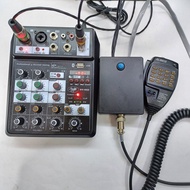 PTT BOX RADIO ALINCO DR 135 PAKET PTT DAN MIXER