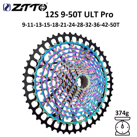 ZTTO MTB Bicycle 12v Cassette 11/12 Speed 9-46T 9-50T Freewheel Sprocket Steel K7 Ultralight XD Ult