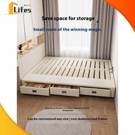 Bed Frame With Drawers Tatami Bed Storage Bed Any Size Tatami Bed Frame