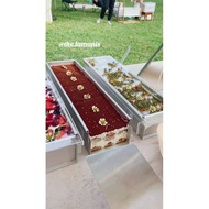 Tiramisu pan,/ pan, tiramisu baking mold, aluminum alloy, size 20x8x7cm