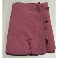 Jilbab Jumbo Crinkle SOFTPAD ANTEM model Tangan Bolong bahan Crinkle Airflow Premium GAZALA HIJAB