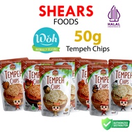 WOH Handcrafted Tempeh Chips by Shears 50gms