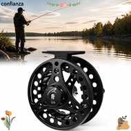 CONFIANZA Fly Reel, 85mm Diameter 5/6 WT Fly Fishing Reel, Durable Aluminum Alloy 2+1BB Bearings Fis