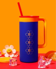 韓國 文創品牌 LocknLock x Wiggle Wiggle table mug 花花 公司 家用 不鏽鋼 保溫杯 保溫瓶 保冷 有蓋