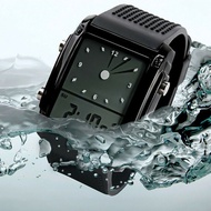 Waterproof Sport Watch Army Military Alarm Date Analog Digital 5ATM Watches