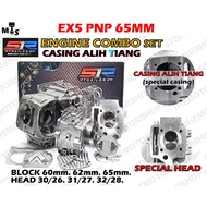 👍(ALIH TIANG) COMBO EX5 S1R RACING EX5 CLASS1 65MM 62MM 60MM HEAD BLOCK 32/28 W100 DREAM BLOCK CYLIN