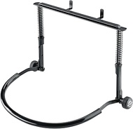 K&M Harmonica Holder [16415] Color: Black, Holder: Mounts up to 7.3 x 1.9 inches (185 x 49 mm)
