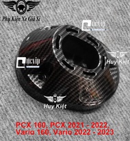 Ốp Chụp Đích Pô Carbon PCX 160 Đời 2021 - 2023 Vario 160 Vario 2022 - 2023 MS5659