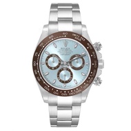 Rolex Rolex Daytona Platona (Reference 116506). A platinum automatic wristwatch with chronograph.