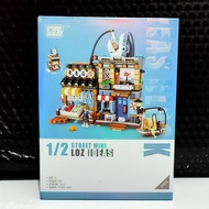 LOZ lego mini Japan Shopping Street - Seri Toko Akuatik