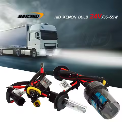 2024 New Truck 24v35w/55w hid xenon light H7 Electronic Ballast Car For Hid Lamp H1 h3 h8h9h11 9005h