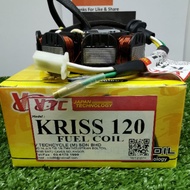 MODENAS KRISS 120 KRISS120 CT110 CT 110 Fuel Coil Magnet Stater Comp Coil Stater Field Coil 100% Ori