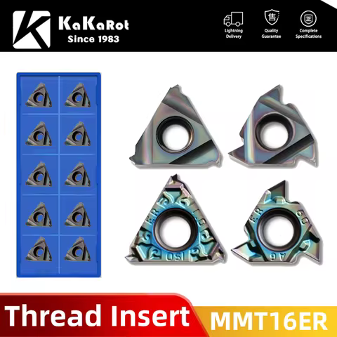 KaKarot MMT16IR AG55 AG60 ISO100 ISO125 150 175 200 250 300 11W 14W WC50 CNC thread milling cutter C