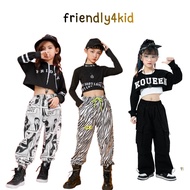 Dance Costume Hip Hop Outfit Black Tone All Styles