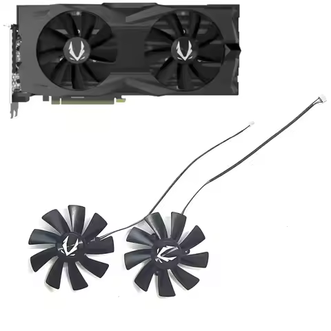 Zotac Gaming Geforce RTX 2080 RTX 2080 TI Super Amp Video Card Cooling Fan 100mm 4Pin GAA8S2U RTX 20