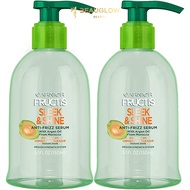 GARNIER Fructis Sleek and Shine Anti-Frizz Serum, Argan Oil for Frizzy, Dry and Unmanageable Hair