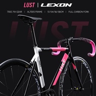 ☭2023 LEXON SUPER LIGHT AL6066 TRACK FRAME SET/SINGLE SPEED FIXED GEAR FRAME SET ROAD BIKE FRAME 6m