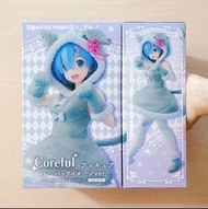 全新現貨 Taito  Coreful系列 Re:從零開始的異世界生活 Re:零 Re:zero 雷姆 蕾姆 帕克裝ver. 小野貓 景品人型figure手辦首辦比例模型擺件公仔（日版）