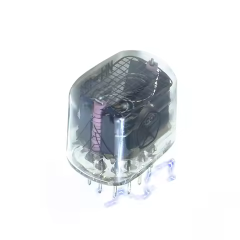 1Pcs IN-12 IN12 Glow Tubes Symbol Tube with Decimal Point Nixie Tube Clock Glow Tube for Glow Clock 