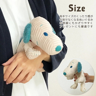 史諾比 - 日本版 Snoopy 史努比 毛絨玩具 毛公仔 平行進口 - Corduroy Blue