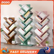 DO 【READY STOCK】3/5 Tier Wooden Multipurpose Rack Book Shelf Storage Rack Rak Buku Kabinet Buku Bookcase With Drawer 书架