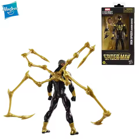 New Original Hasbro Marvel Legends Series Avengers Iron Spider (Aaron Davis) Action Figures Model Gi