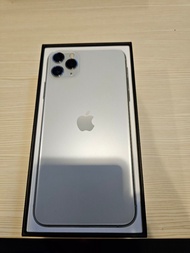 [送轉接頭＆ 保護殼] iPhone 11 Pro Max 256GB 白色