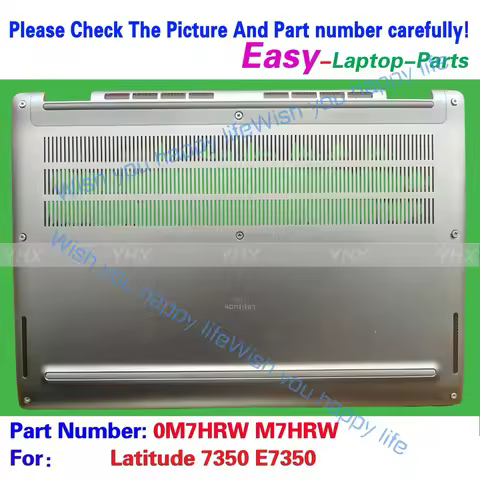 L... New For Dell Latitude 7350 E7350 Bottom Base Cover Lower Case 0M7HRW M7HRW
