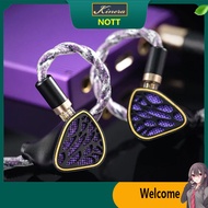 New Kinera NOTT Headphone 1DD+4BA In-ear Monitor Earphones IEMs With 0.78mm 2pin 3.5mm 4.4mm Detacha