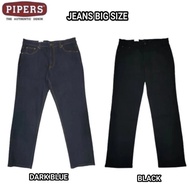 PIPERS BIG SIZE Regular Fit JEANS Seluar size besar Stretchable P909-66916 / P909-66701