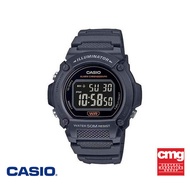 CASIO นาฬิกาข้อมือ CASIO รุ่น W-219H-8BVDF วัสดุเรซิ่น สีเทา